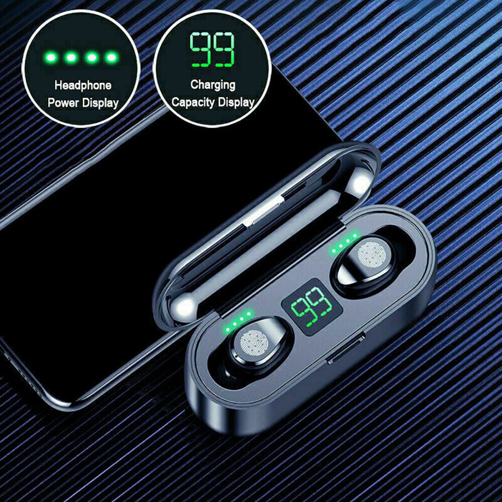 Bluetooth Earbuds TWS 5.3 All Phones Laptop Tablet Wireless Earphone Waterproof