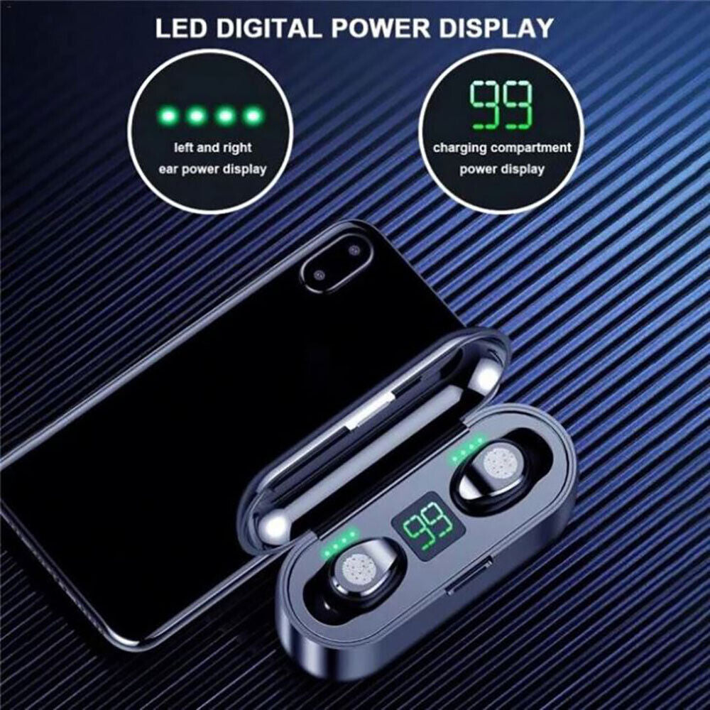 Bluetooth Earbuds TWS 5.3 All Phones Laptop Tablet Wireless Earphone Waterproof