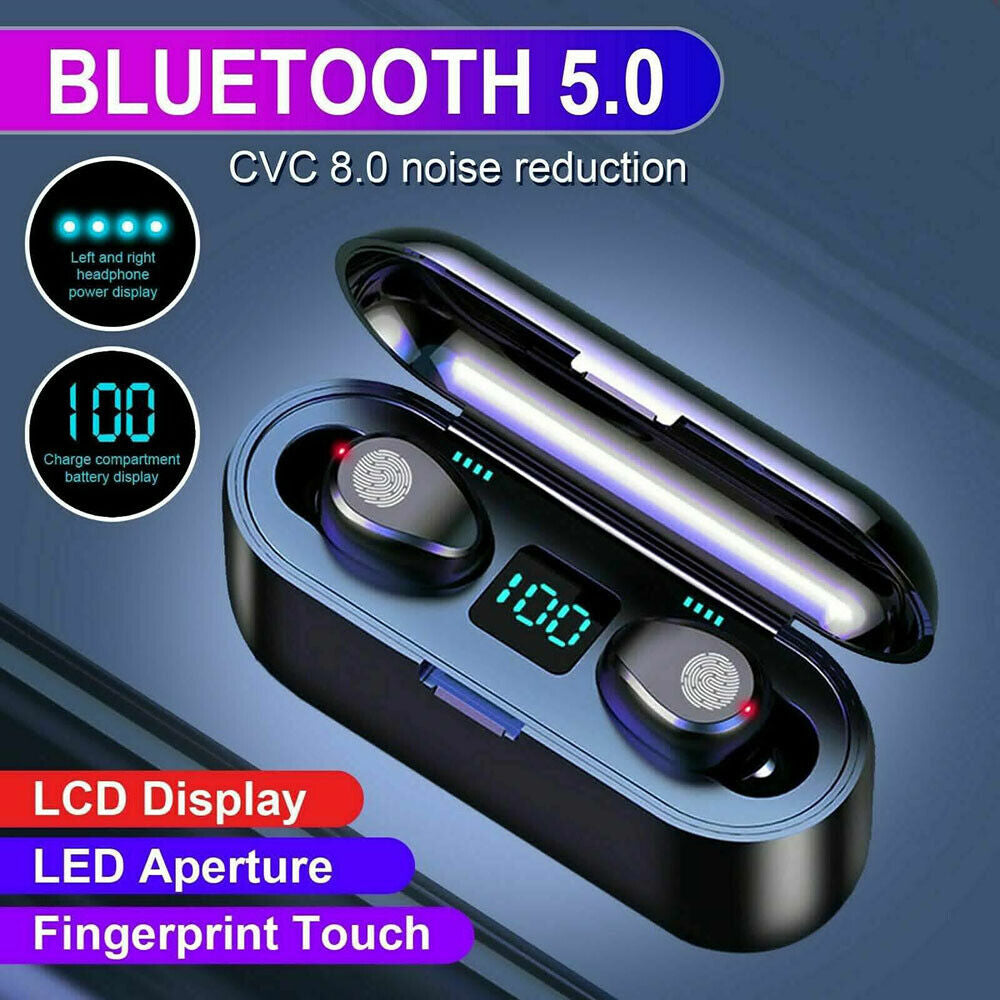 Bluetooth Earbuds TWS 5.3 All Phones Laptop Tablet Wireless Earphone Waterproof