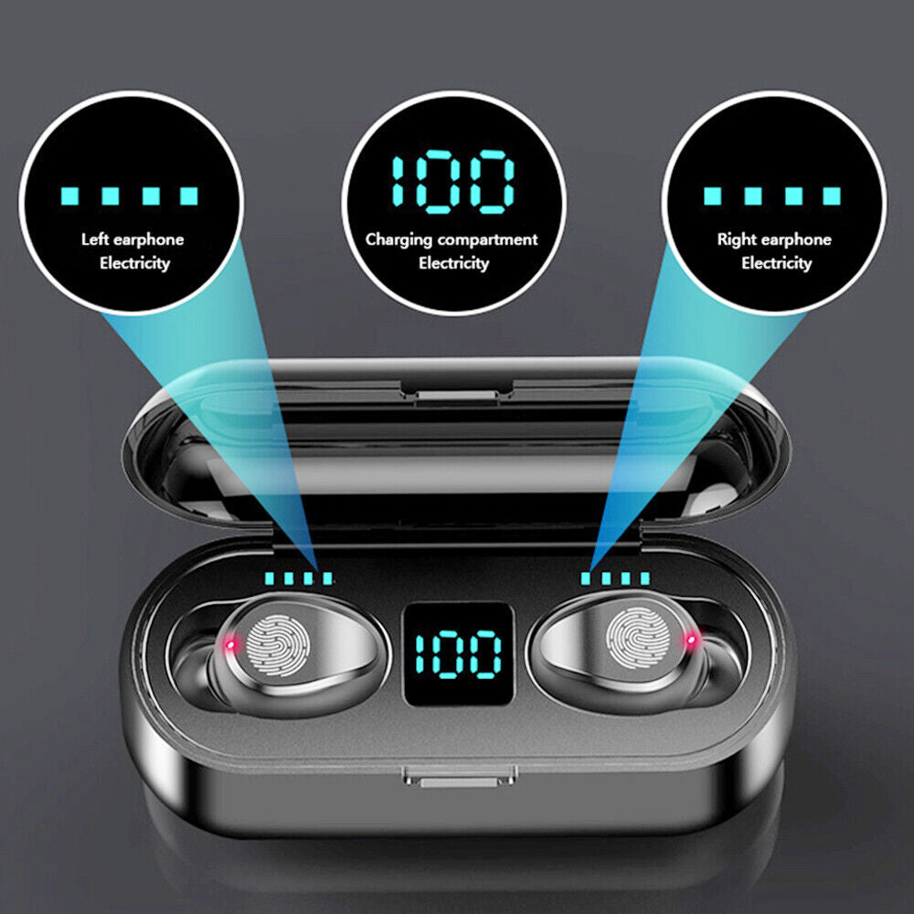 Bluetooth Earbuds TWS 5.3 All Phones Laptop Tablet Wireless Earphone Waterproof