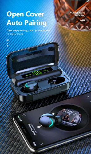 Bluetooth Earbuds TWS 5.3 Wireless Headphones Earphone Waterproof for All Phones
