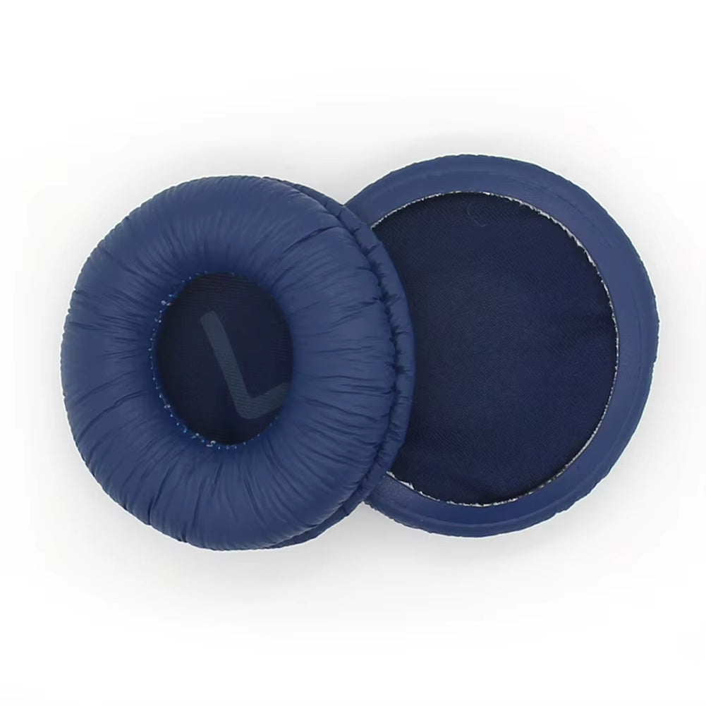 1 Pair Soft Earpads Headphones Protein Leather Foam Ear Pad Pillow Cover Cushion Replacement for JBL Tune 500BT T450BT T600