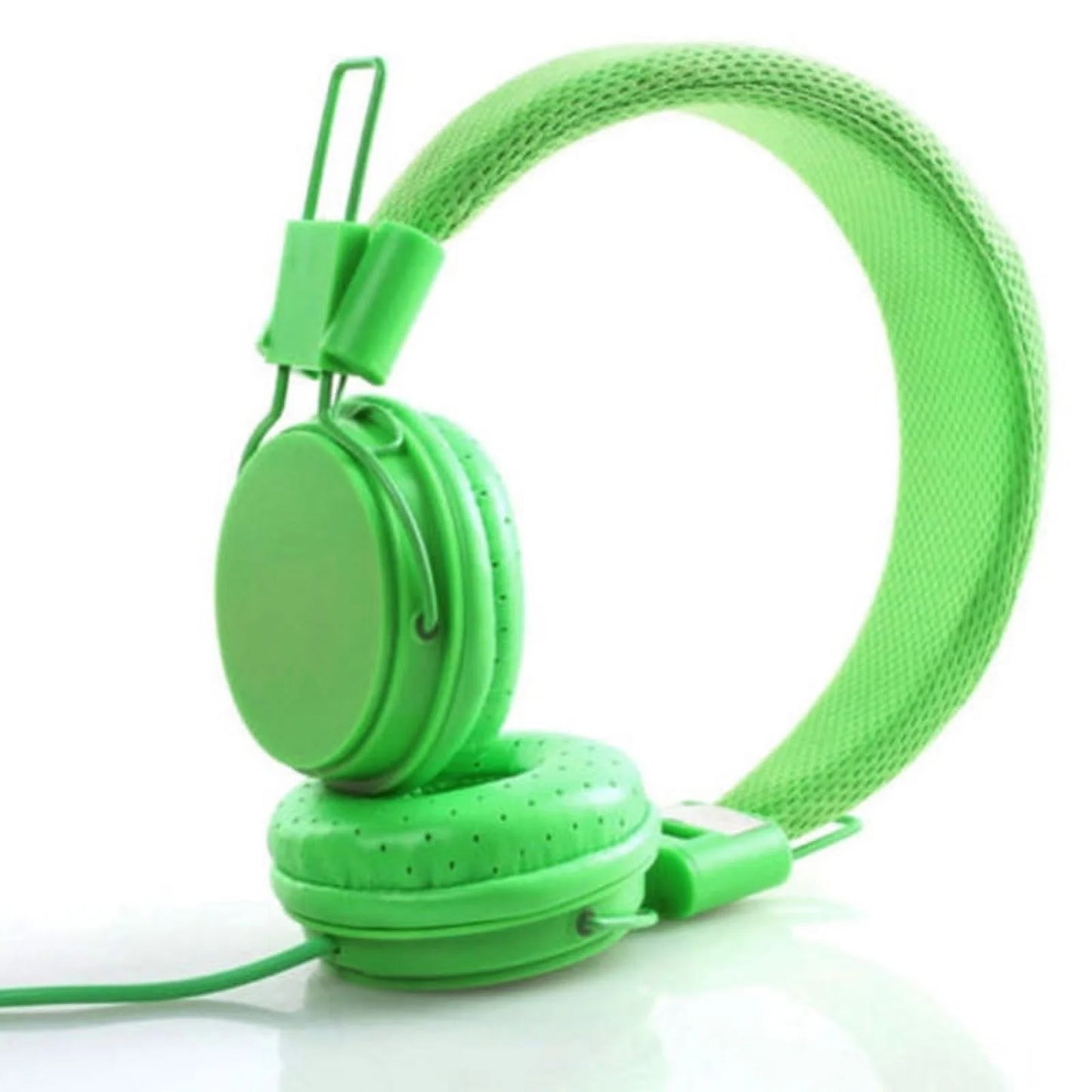 Kids Headphones, Wired Headset Foldable Children on Ear Headphones with Adjustable Headband, Stereo Sound,3.5Mm Jack for Tablet Cellphones Airplane School