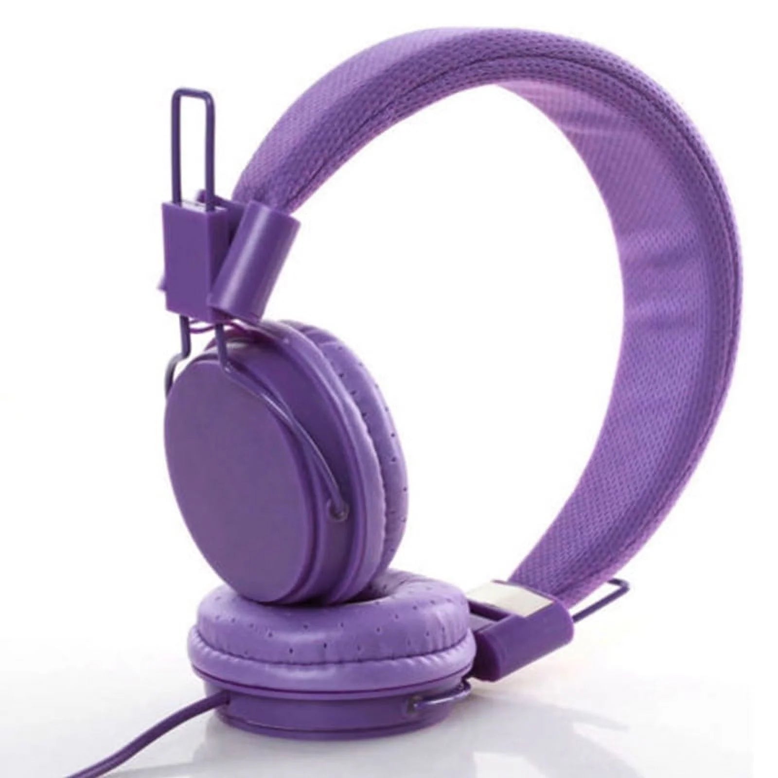 Kids Headphones, Wired Headset Foldable Children on Ear Headphones with Adjustable Headband, Stereo Sound,3.5Mm Jack for Tablet Cellphones Airplane School