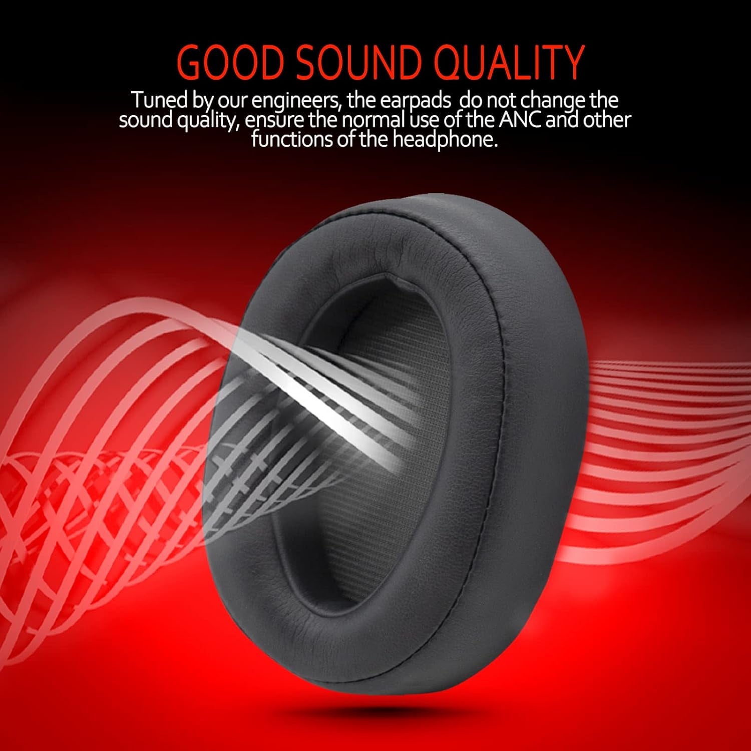 Replacement Earpads for Sony WH-H900N H.Ear on 2 & Sony MDR-100ABN Headphones, Sony Headphone Cushions Compatible with Sony 900N, Sony WH H900N Earpads with Soft Foam Leather(Grey)