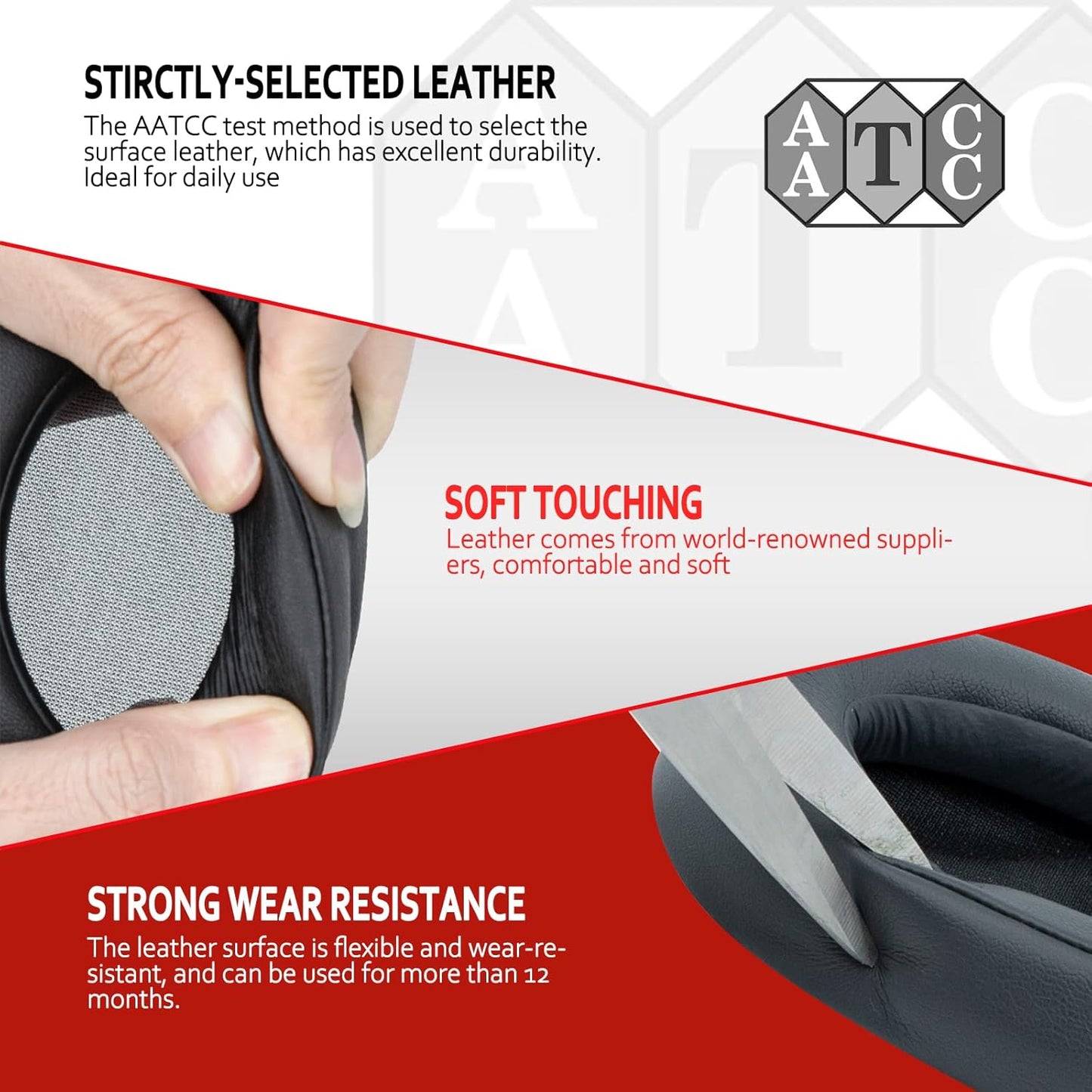 Replacement Earpads for Sony WH-H900N H.Ear on 2 & Sony MDR-100ABN Headphones, Sony Headphone Cushions Compatible with Sony 900N, Sony WH H900N Earpads with Soft Foam Leather(Grey)