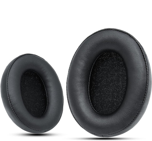Earpads Replacement for Hyperx Cloud 1/I/2/Ii/3/Iii/Pro/Core/Alpha/Alpha S/Flight/Stinger/Mix/Cloudx/Cloudx Chat Headphones Earmuffs Faux Leather Black Ear Pads Cushions