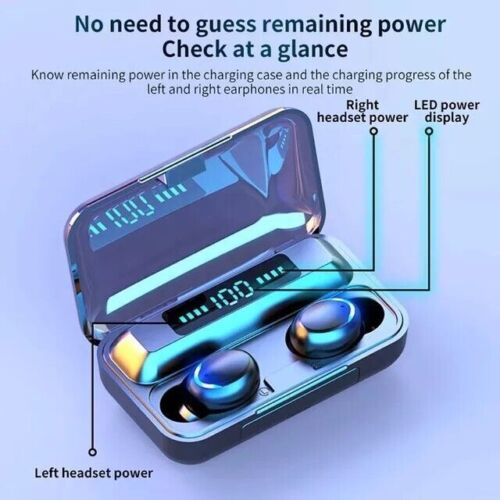 Bluetooth Earbuds TWS 5.3 Wireless Headphones Earphone Waterproof for All Phones